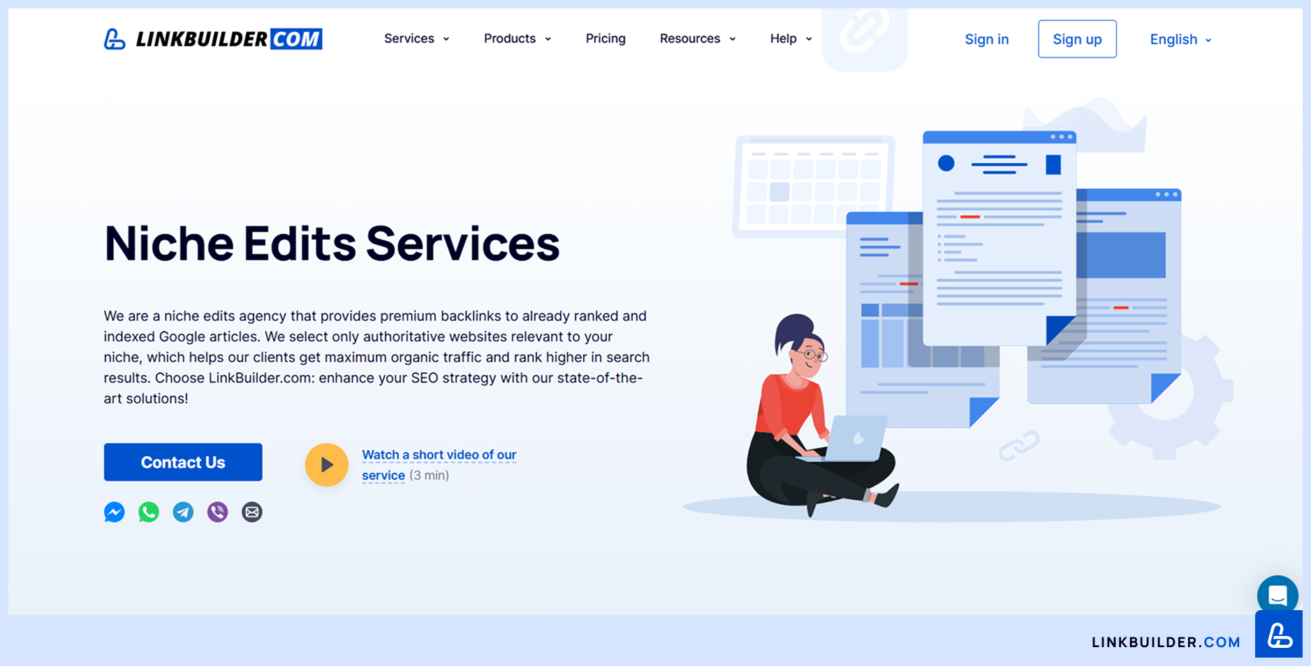 Niche Edits Promotion with LinkBuilder.com